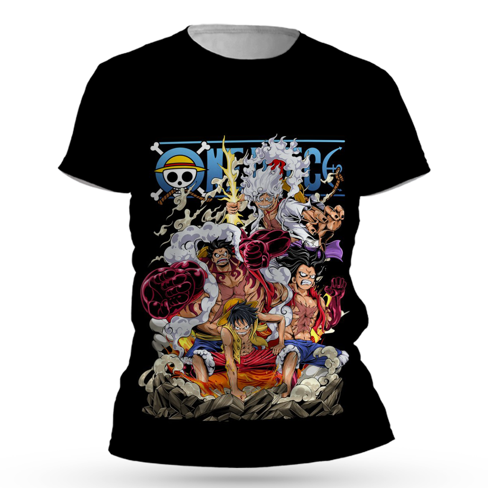 One Piece Monkey D Luffy All Over Print Superpower Heroes T-Shirts