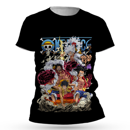 One Piece Monkey D Luffy All Over Print Superpower Heroes T-Shirts