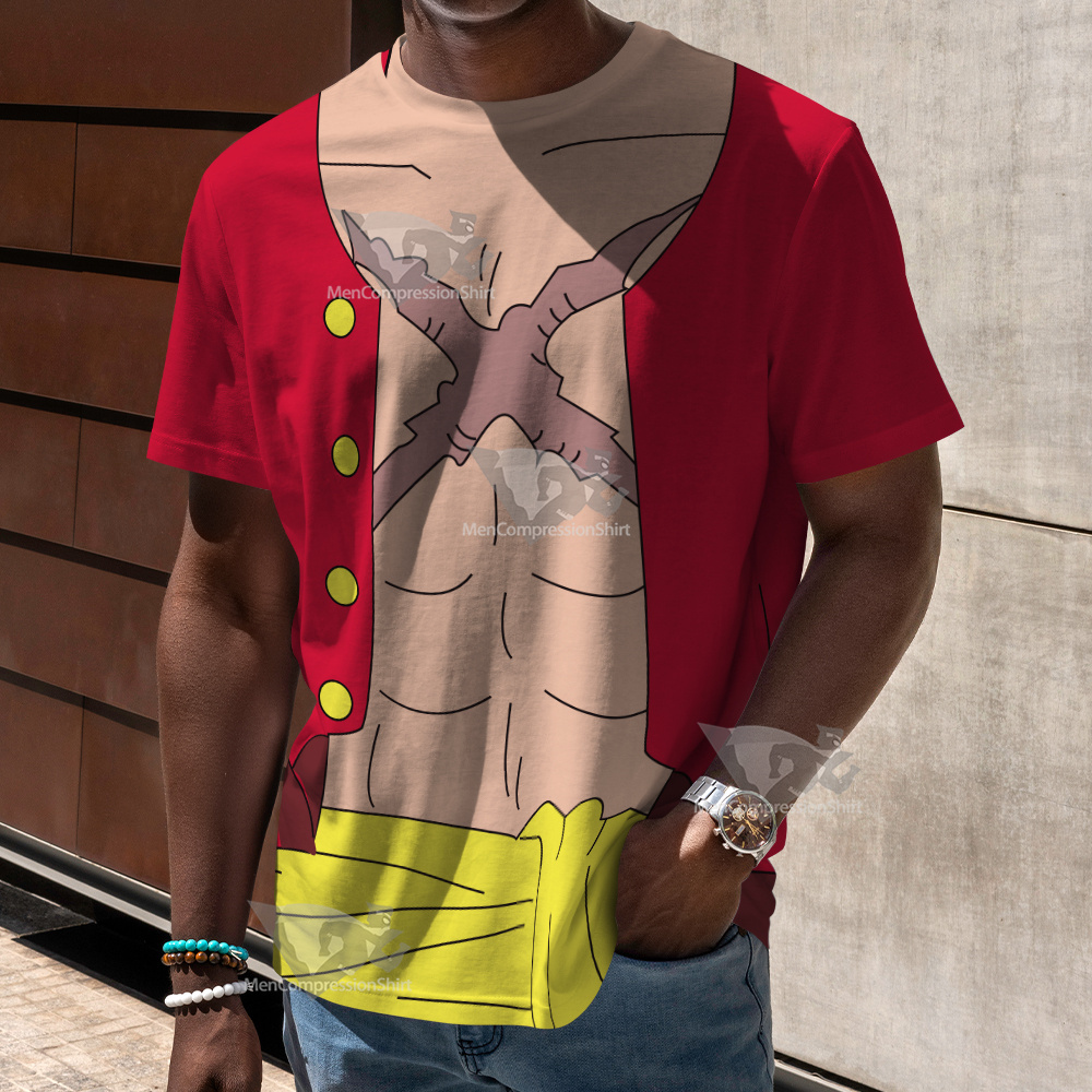 One Piece Monkey D Luffy Cosplay T-Shirt