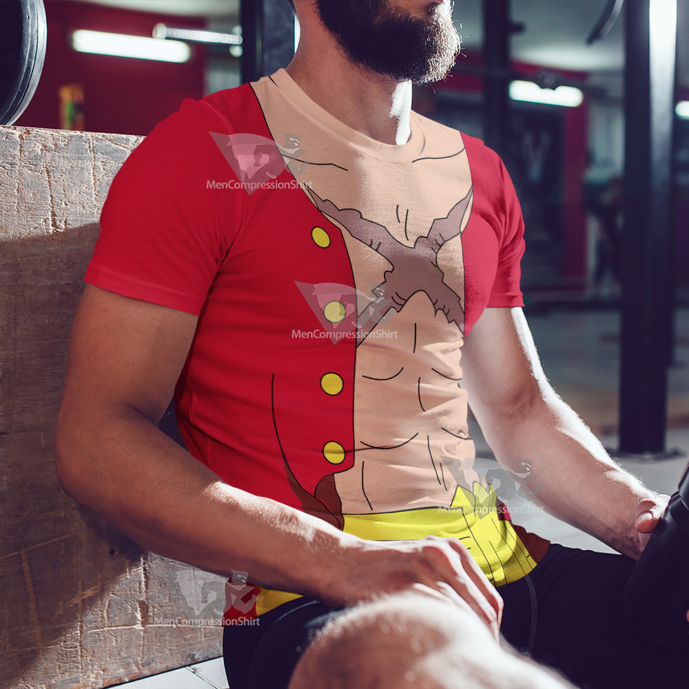One Piece Monkey D Luffy Cosplay T-Shirt
