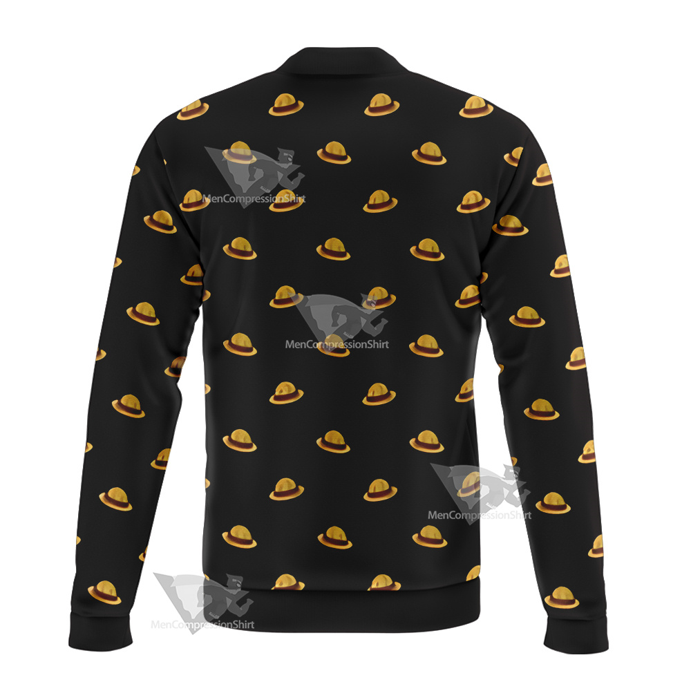 One Piece Monkey D Luffy Hat Bomber Jacket