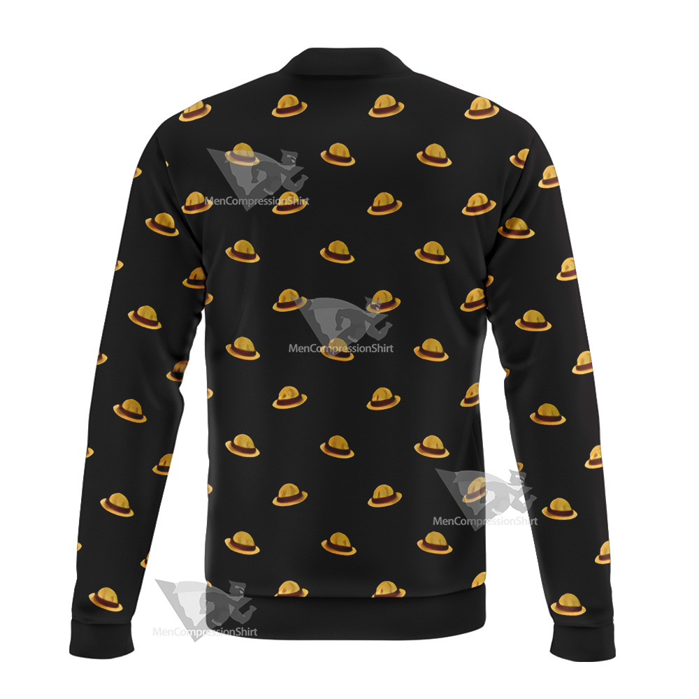 One Piece Monkey D Luffy Hat Bomber Jacket
