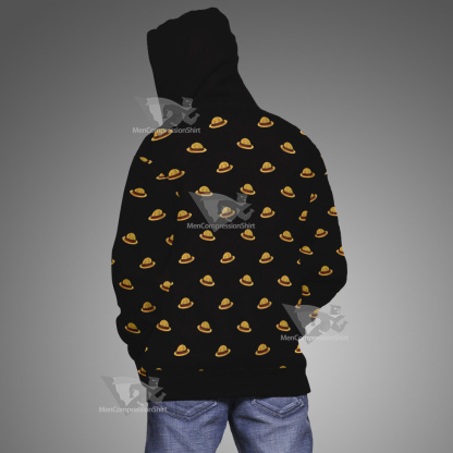 One Piece Monkey D Luffy Hat Cosplay Hoodie