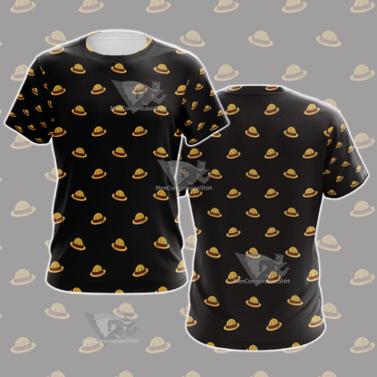 One Piece Monkey D Luffy Hat Cosplay T-Shirt