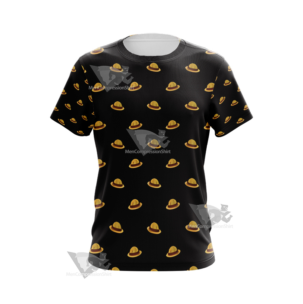 One Piece Monkey D Luffy Hat Cosplay T-Shirt