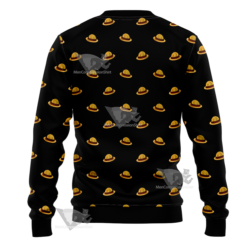 One Piece Monkey D Luffy Hat Sweatshirt