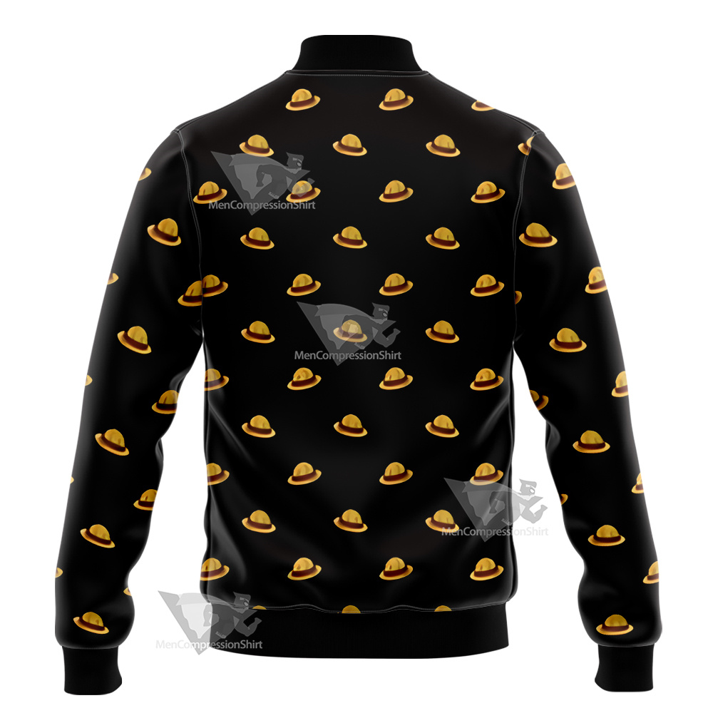 One Piece Monkey D Luffy Hat Varsity Jacket