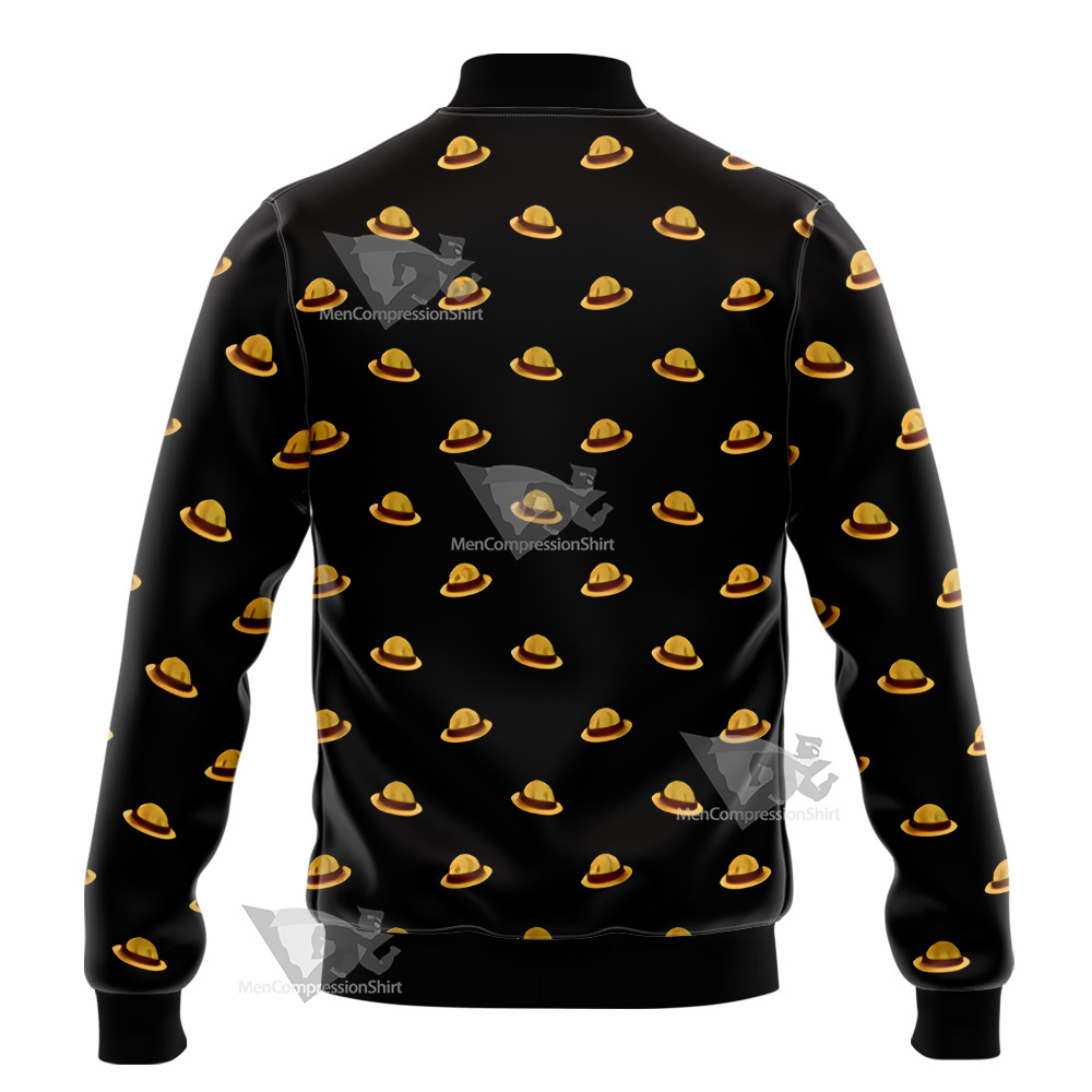 One Piece Monkey D Luffy Hat Varsity Jacket