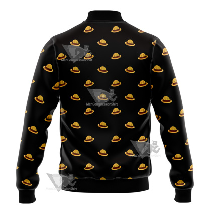 One Piece Monkey D Luffy Hat Varsity Jacket