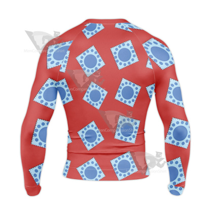One Piece Monkey D Luffy Long Sleeve Compression Shirt