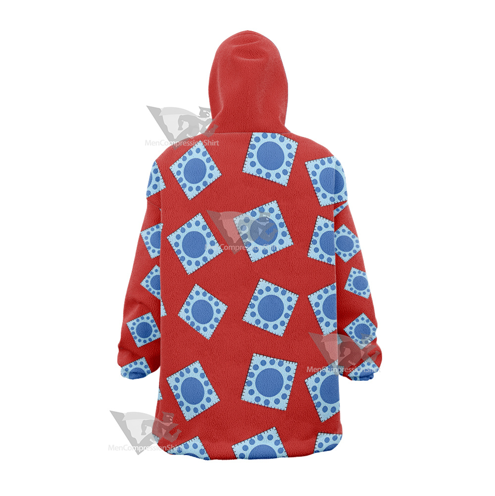 One Piece Monkey D Luffy Snug Oversized Blanket Hoodie