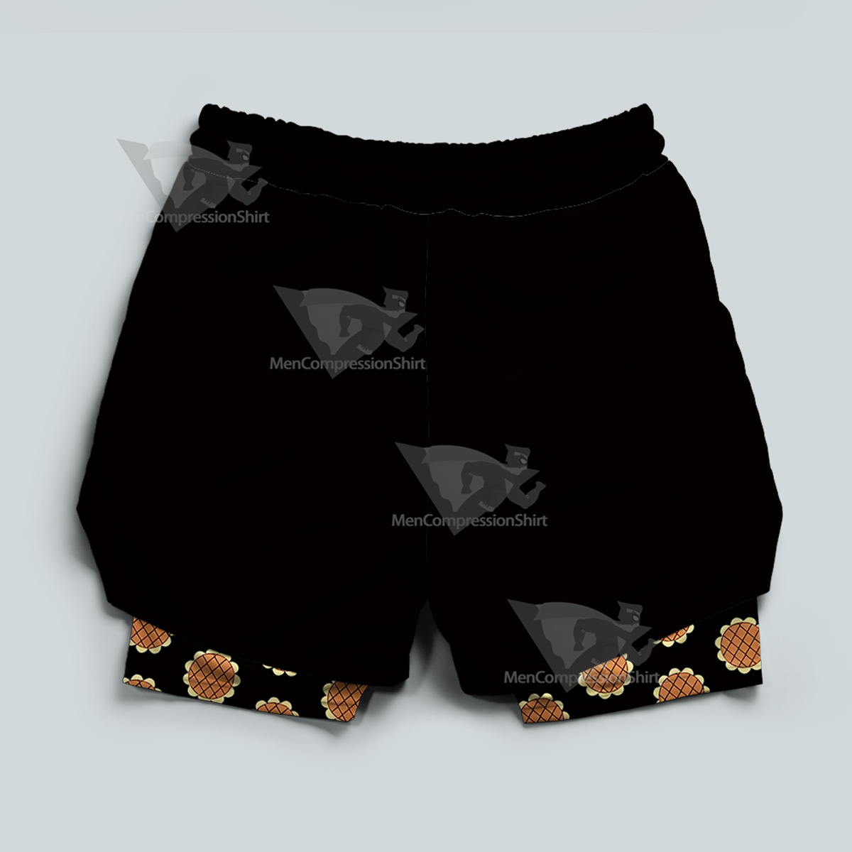 One Piece Monkey D Luffy Sunshine Island Men Compression Gym Short