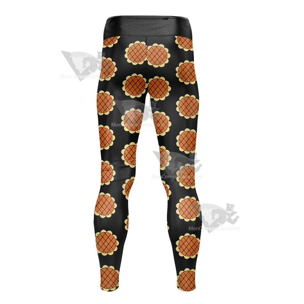 One Piece Monkey D Luffy Sunshine Island Mens Compression Legging