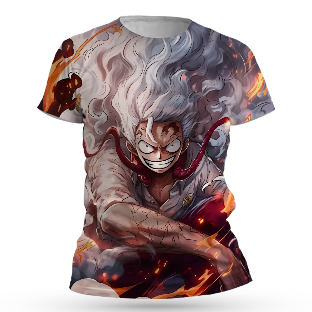 One Piece Monkey D Luffy Superpower Heroes T-Shirt 3d Print