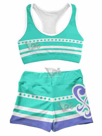 One Piece Navigator Summer Women Compression Active Wear Set