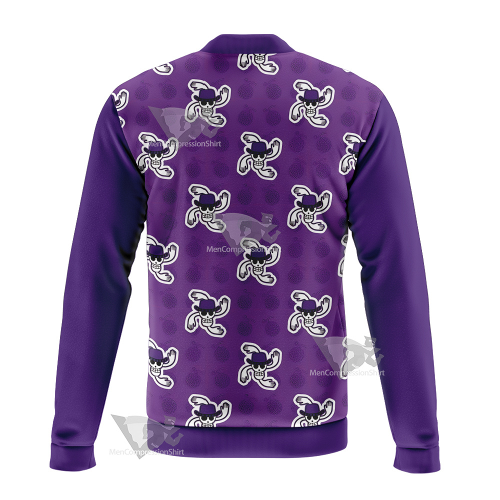 One Piece Robin Skull Flag Bomber Jacket