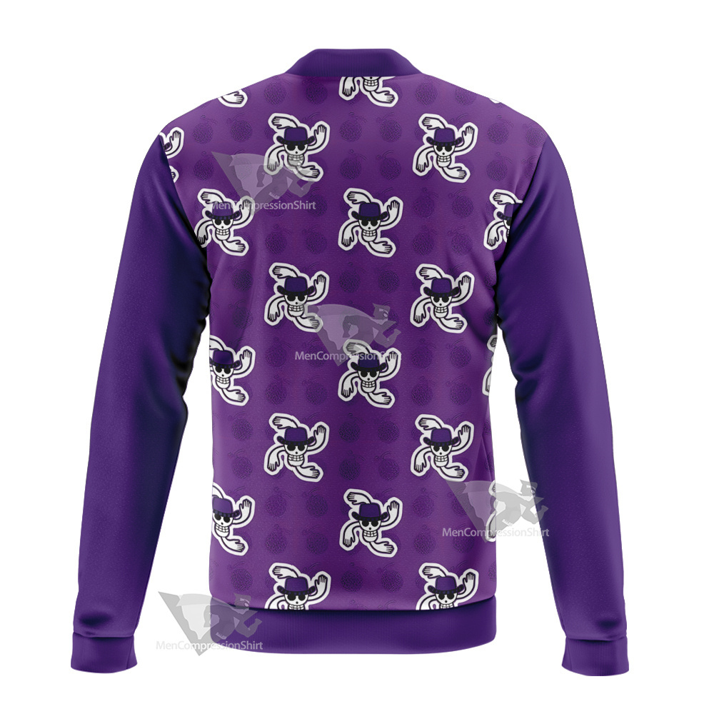 One Piece Robin Skull Flag Bomber Jacket