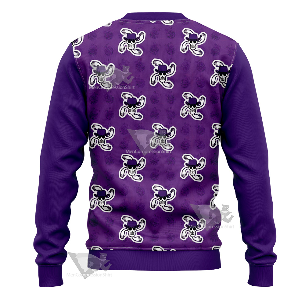 One Piece Robin Skull Flag Sweatshirt