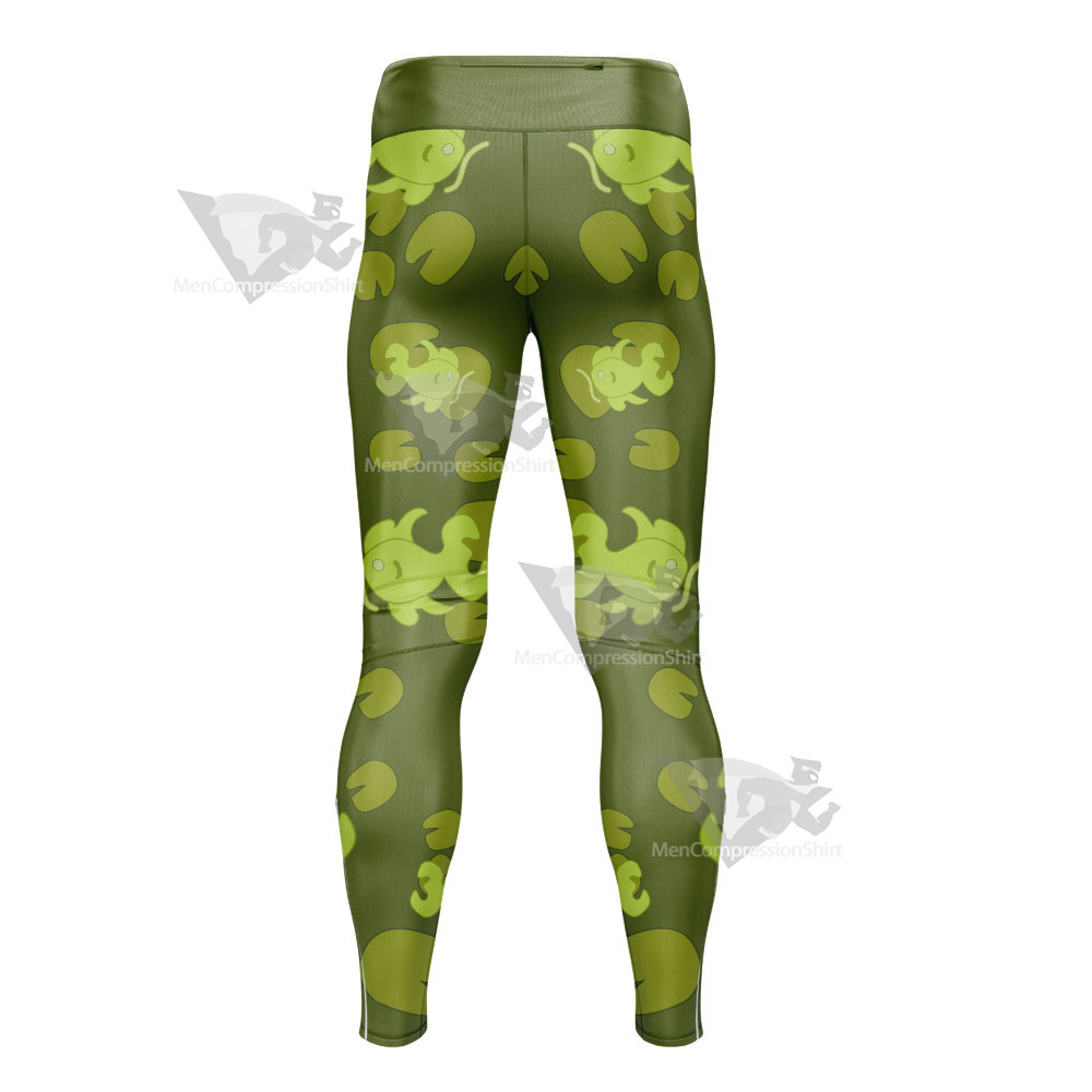 One Piece Roronoa Zoro Green Mens Compression Legging