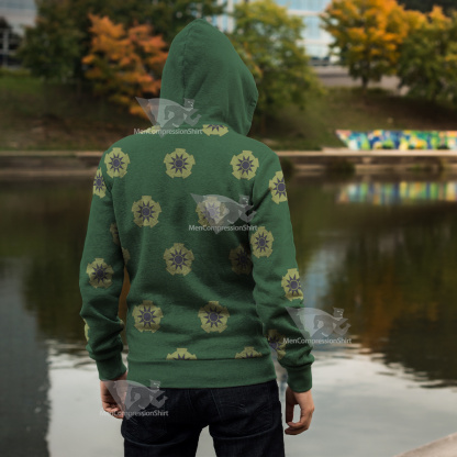 One Piece Roronoa Zoro Pirate Hunter Cosplay Zip Up Hoodie