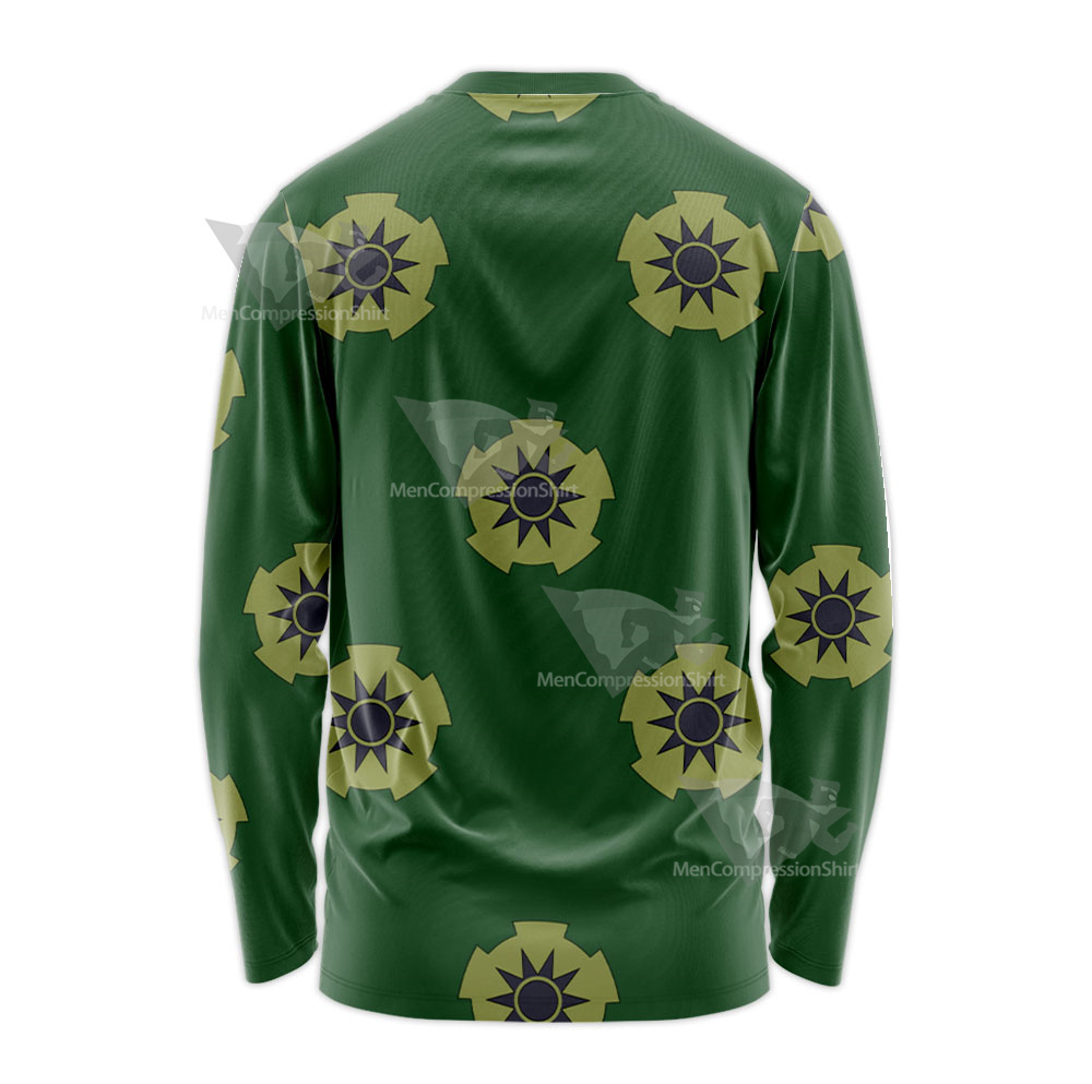 One Piece Roronoa Zoro Pirate Hunter Long Sleeve Shirt