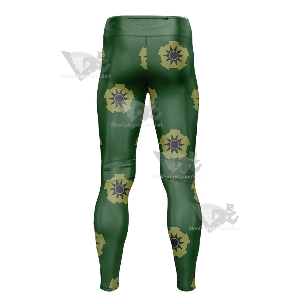 One Piece Roronoa Zoro Pirate Hunter Mens Compression Legging