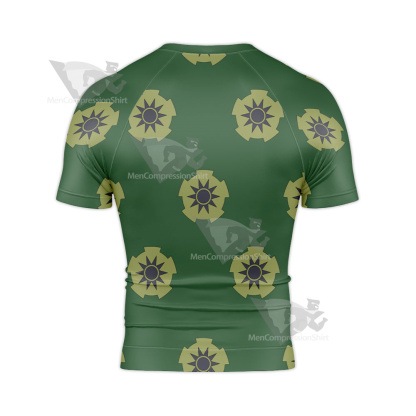 One Piece Roronoa Zoro Pirate Hunter Rash Guard Compression Shirt