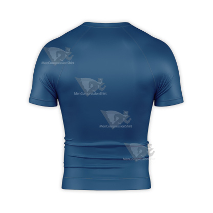 One Piece Tom Non Canon Green Short Sleeve Compression Shirt