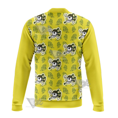 One Piece Usopp Skull Flag Bomber Jacket