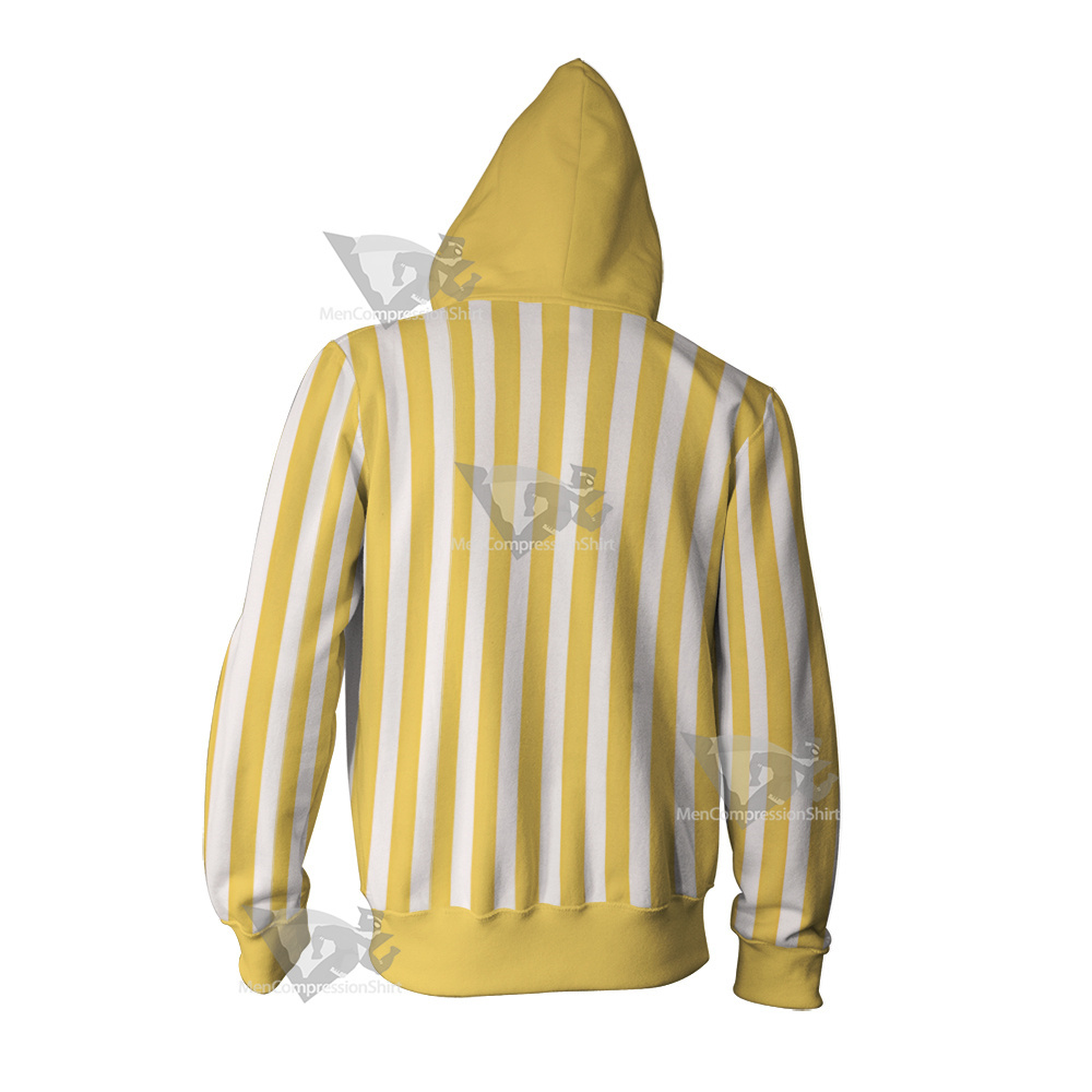 One Piece Vinsmoke Sanji Cosplay Zip Up Hoodie