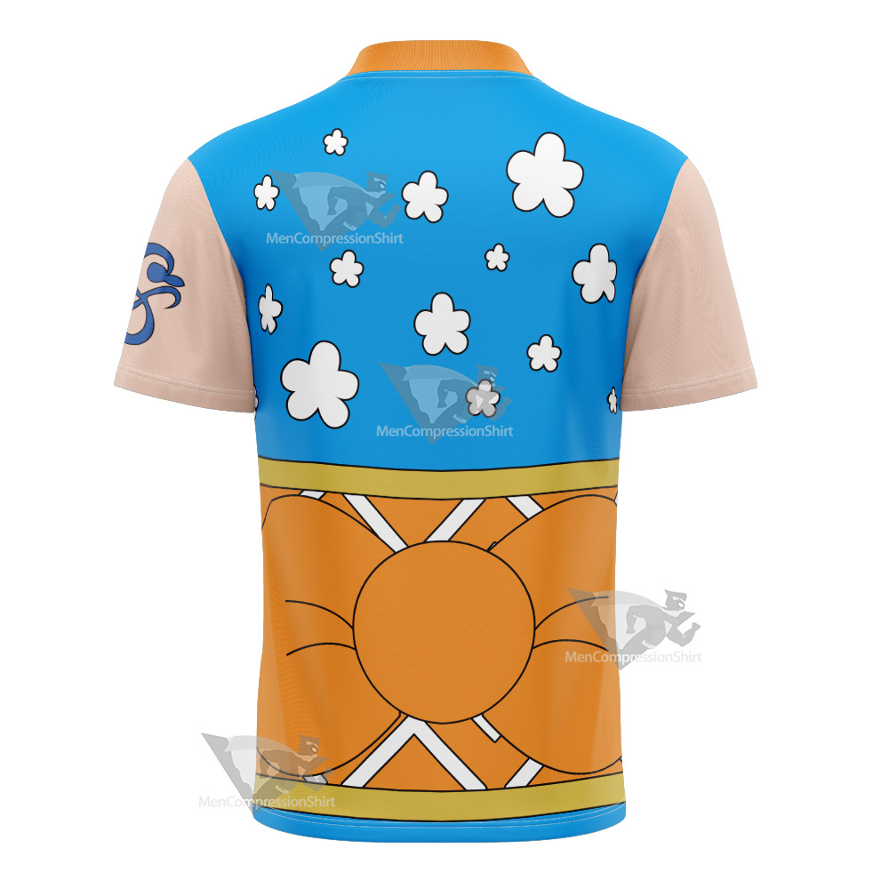 One Piece Wano Country Arc Nami Football Jersey