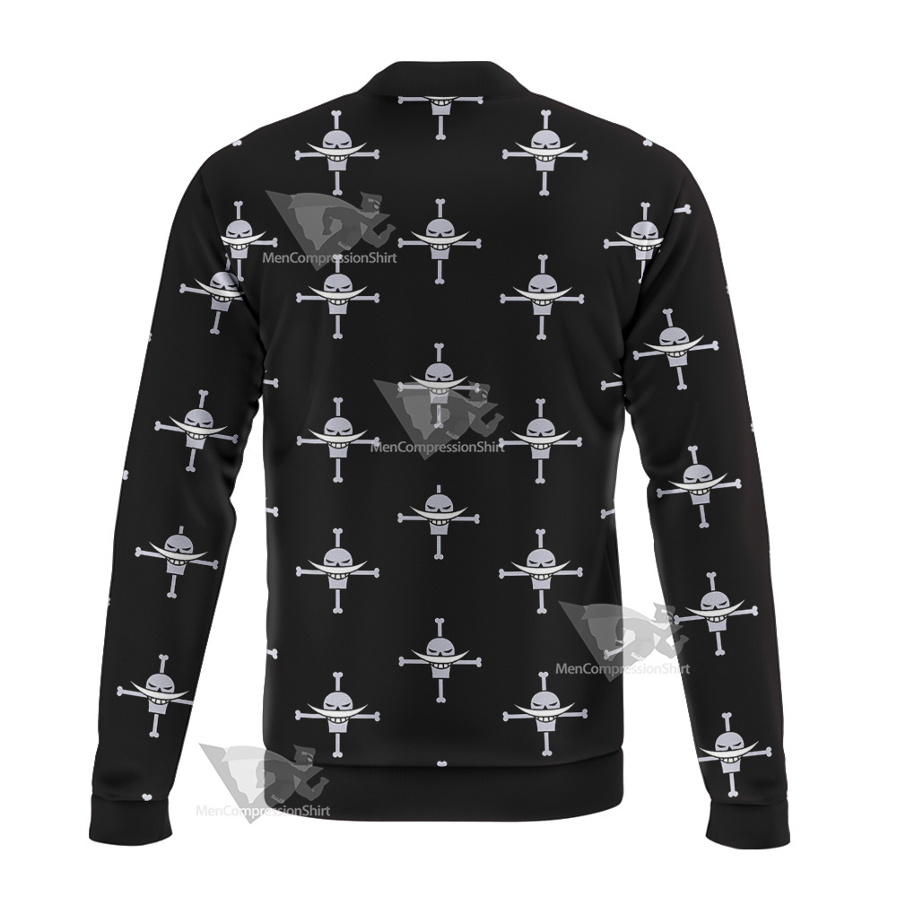 One Piece Whitebeard Pirates Pirate Flag Bomber Jacket