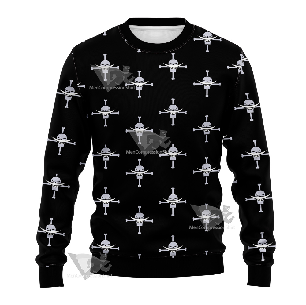One Piece Whitebeard Pirates Pirate Flag Sweatshirt