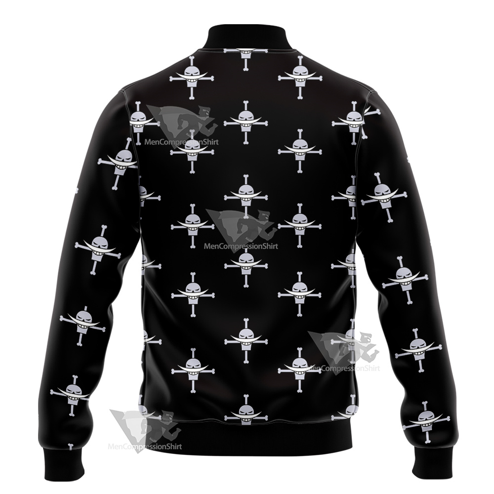 One Piece Whitebeard Pirates Pirate Flag Varsity Jacket