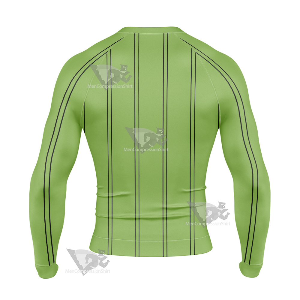 One Piece Zoro Roronoa Long Sleeve Compression Shirt