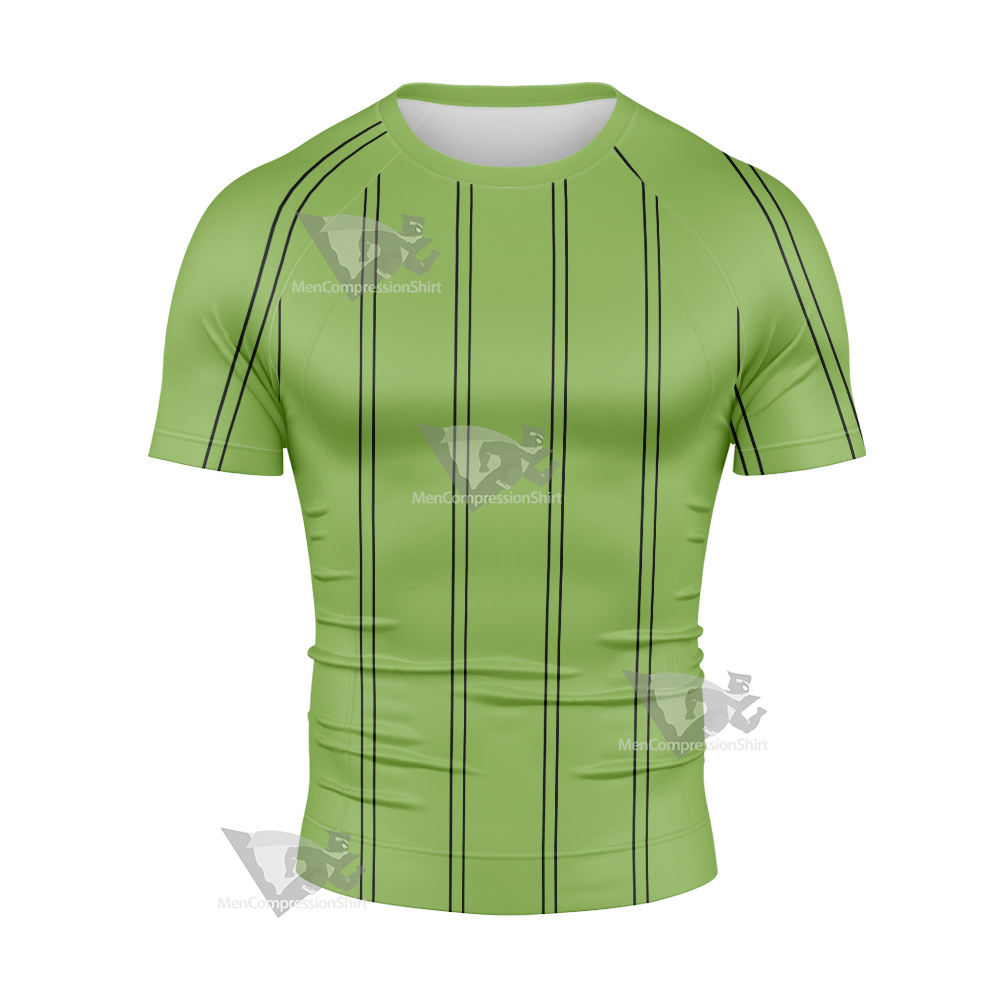 One Piece Zoro Roronoa Short Sleeve Compression Shirt