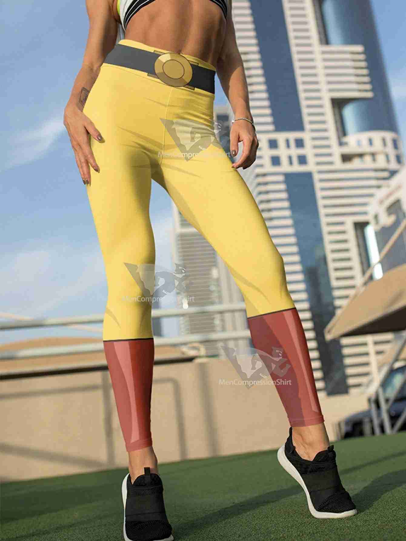 One Punch Hero Women Compression Leggings