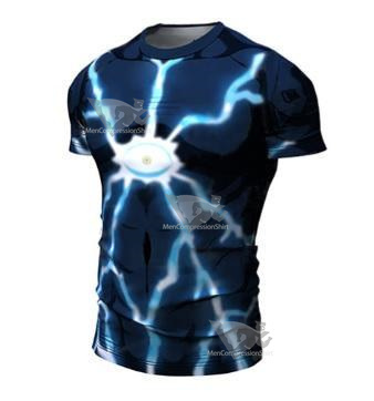 One Punch Man Lord Boros Short Sleeve Premium Compression Rashguard