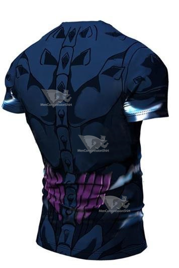 One Punch Man Lord Boros Short Sleeve Premium Compression Rashguard
