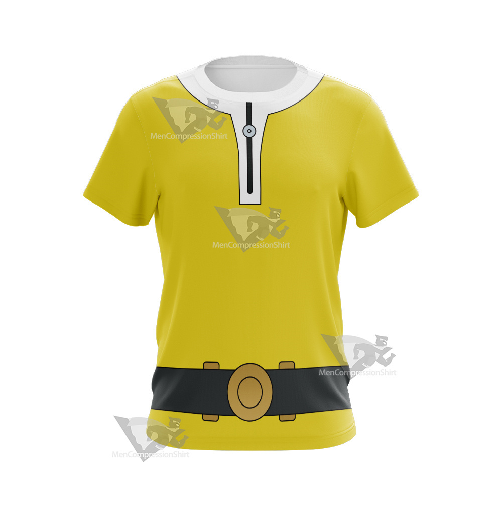 One Punch Man Saitama Cosplay T-Shirt