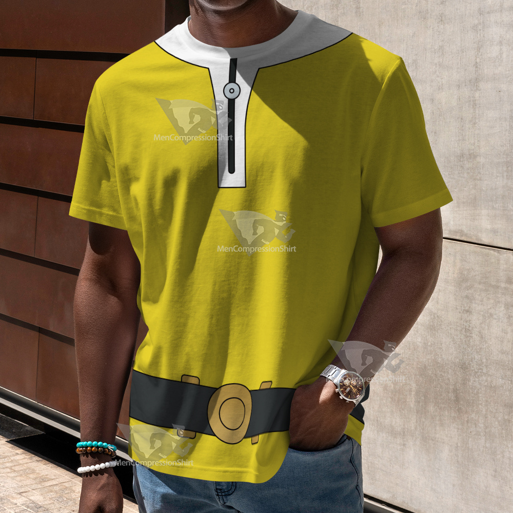 One Punch Man Saitama Cosplay T-Shirt