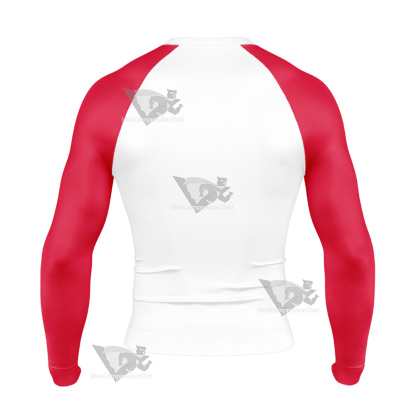 One Punch Man Saitama Oppai Long Sleeve Compression Shirt