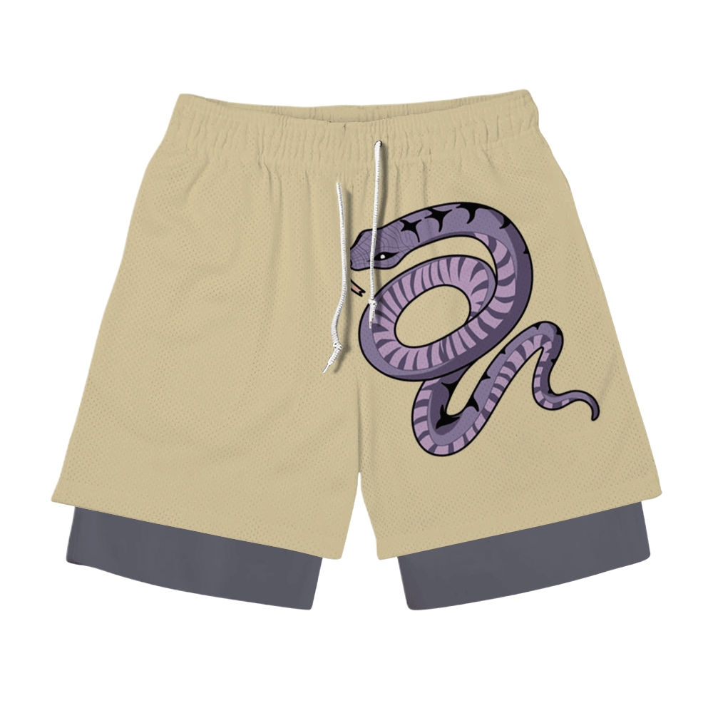 Orochimaru Anime Compression Gym Shorts