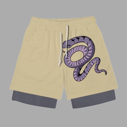 Orochimaru Anime Compression Gym Shorts