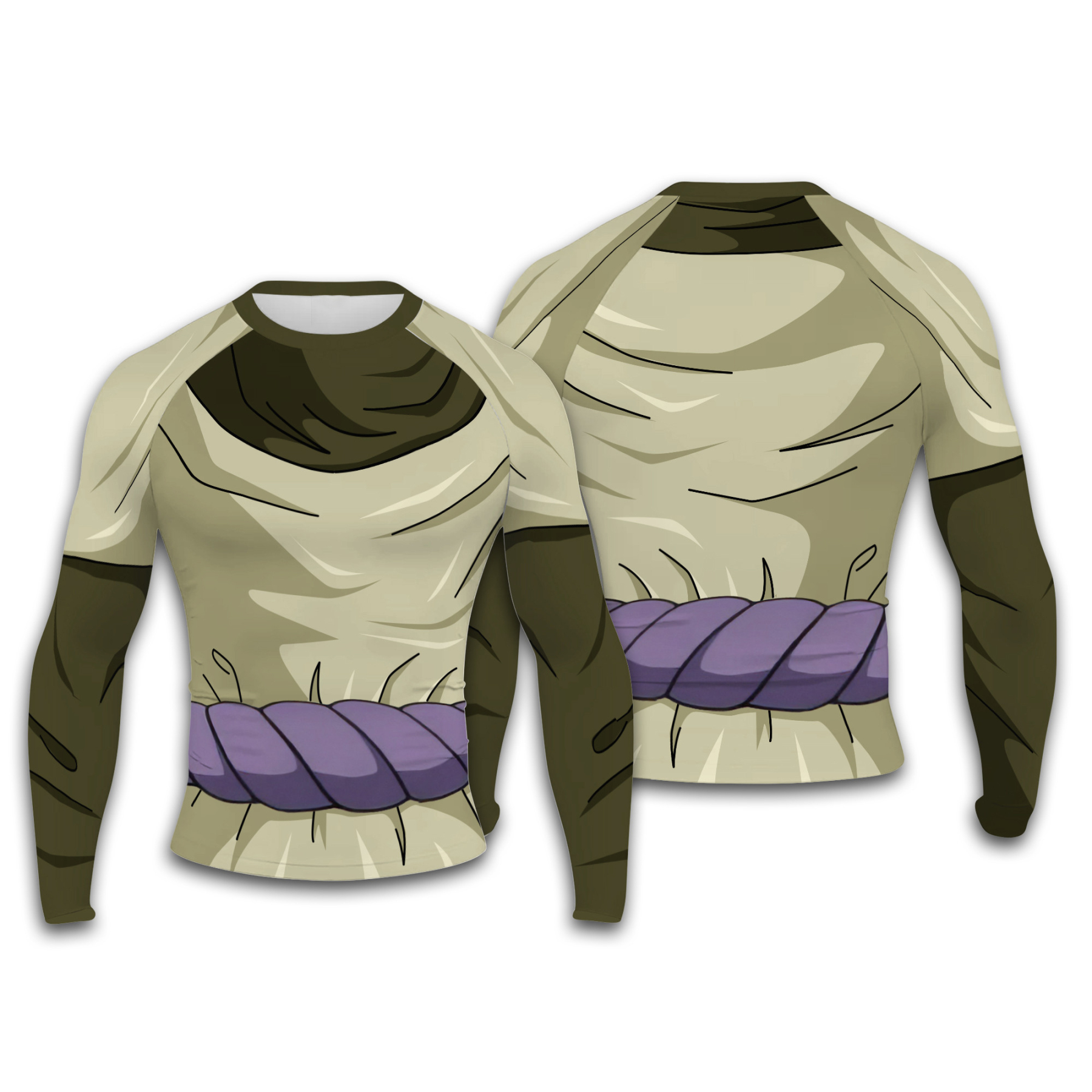 Orochimaru Men Long Sleeve Compression Shirt