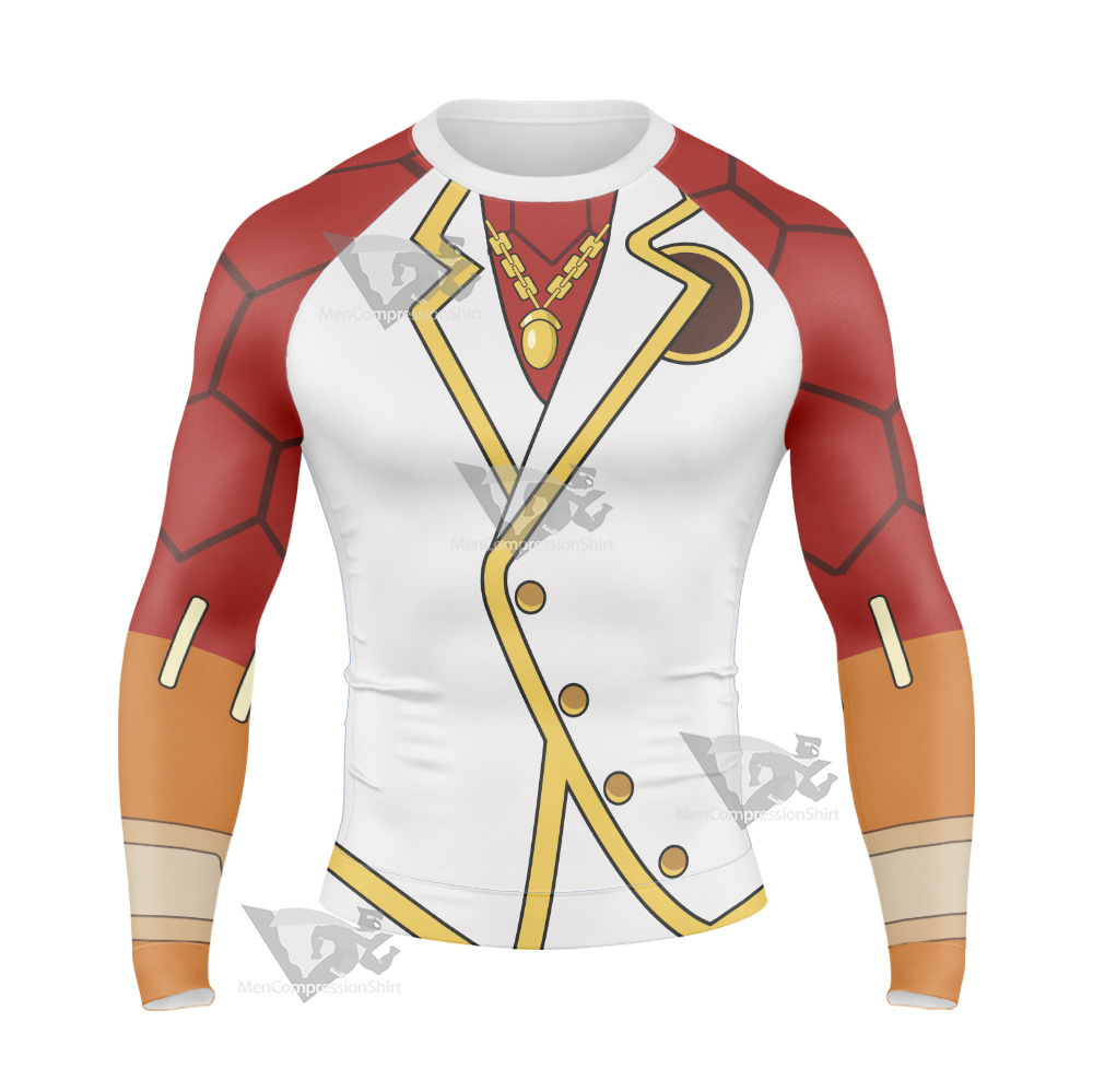 Overlord Aura Bella Fiora Long Sleeve Compression Shirt