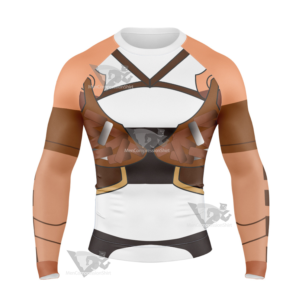 Overlord Clementine Combat Uniform Long Sleeve Compression Shirt