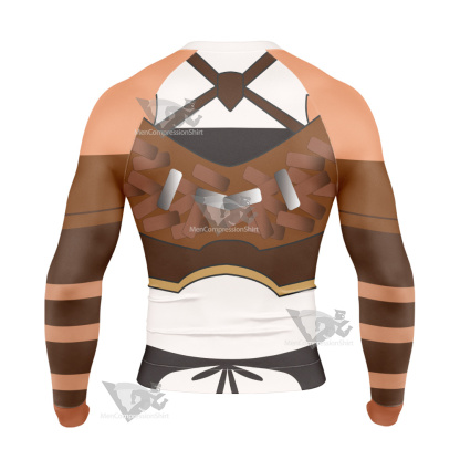 Overlord Clementine Combat Uniform Long Sleeve Compression Shirt