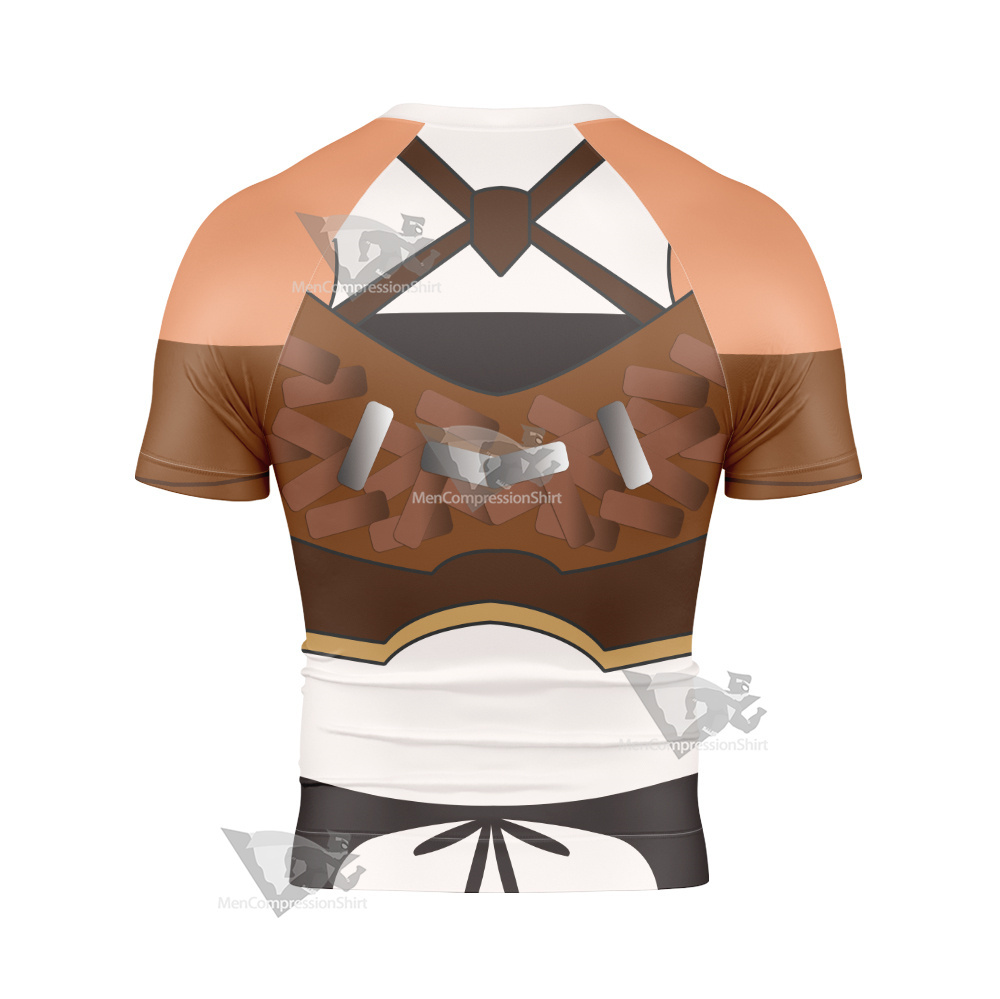 Overlord Clementine Combat Uniform Short Sleeve Compression Shirt