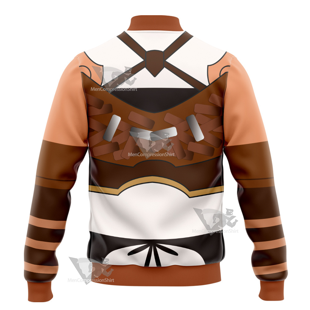 Overlord Clementine Combat Uniform Varsity Jacket
